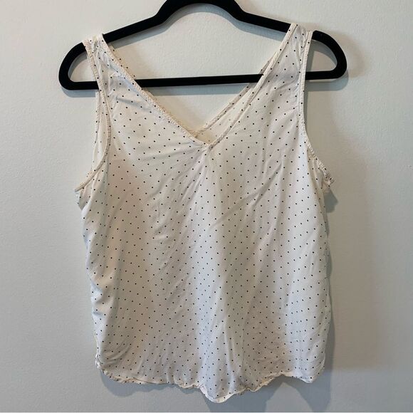 Old Navy Polka Dot Sleeveless Top Size Medium - Picture 1 of 6